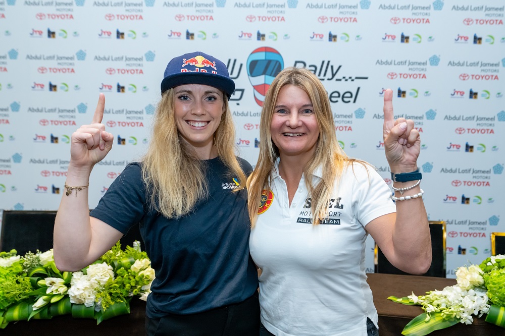 Swedish Team of Annie Seel and Mikaela Åhlin-kottulinsky Wins Inaugural Rally Jameel, Saudi Arabia’s First-ever Women-only Motor Event