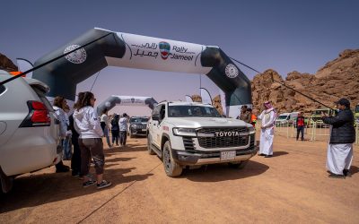 Successful Dakar Racer Dania Akeel Leads After Leg 1 of Rally Jameel, Saudi Arabia’s First Ever Women Only Motor Event