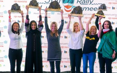 Rally Jameel, Saudi Arabia’s First Ever Women Only Motor Rally, Concludes in the Centre of Riyadh