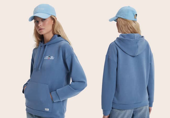 Blue Hoodie for women